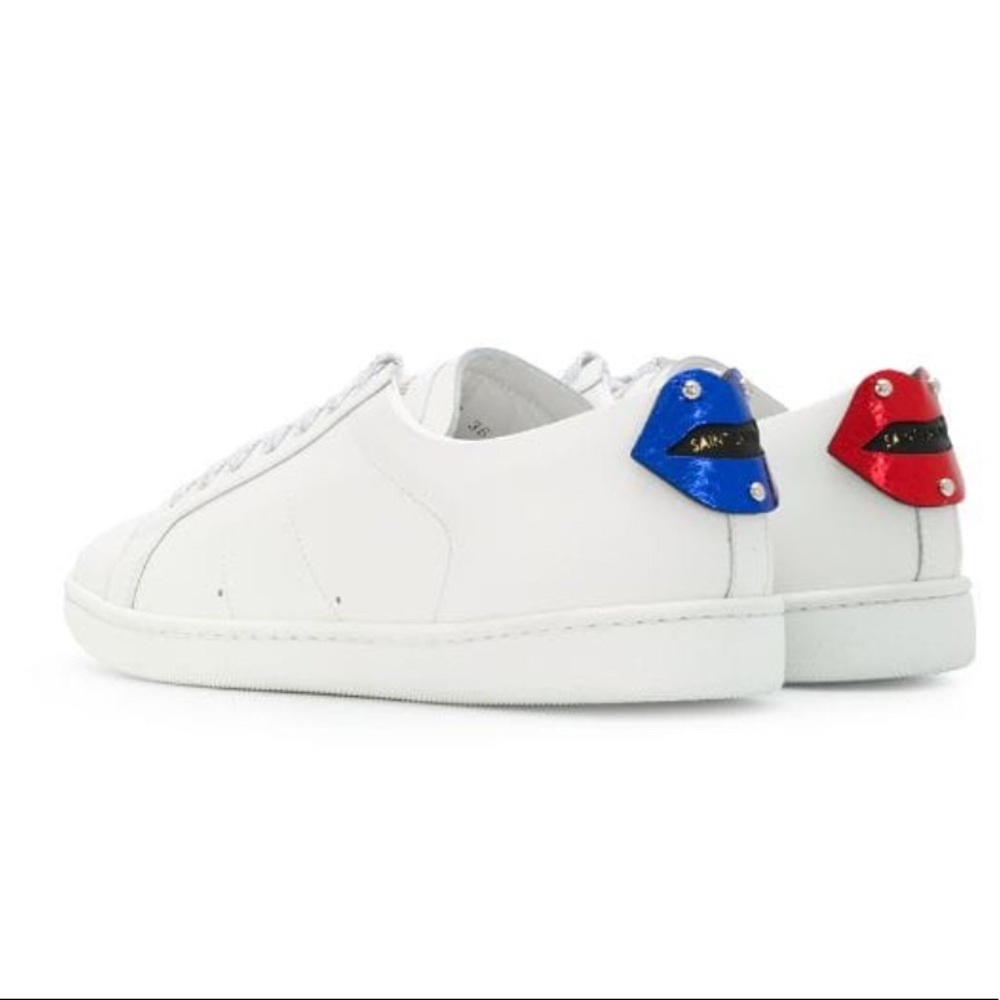 Saint Laurent SL/1 sneaker Red/Blue lips